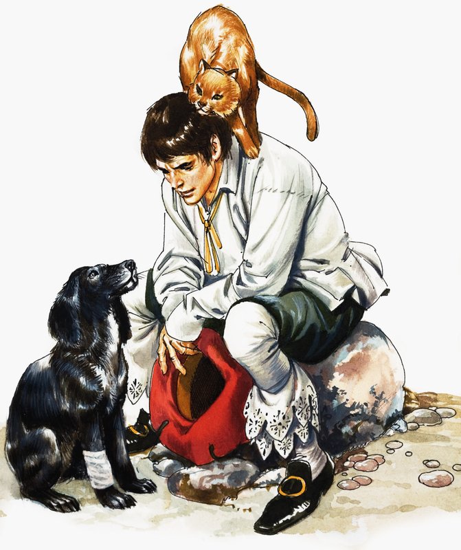 Dick Whittington () pluss katt og hund av Nadir Quinto