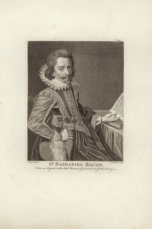 Sir Nathaniel Bacon, amatørmaler av Nathaniel Bacon