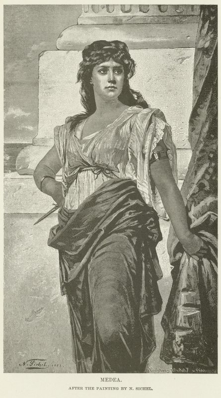 Medea (gravering) av Nathaniel Sichel