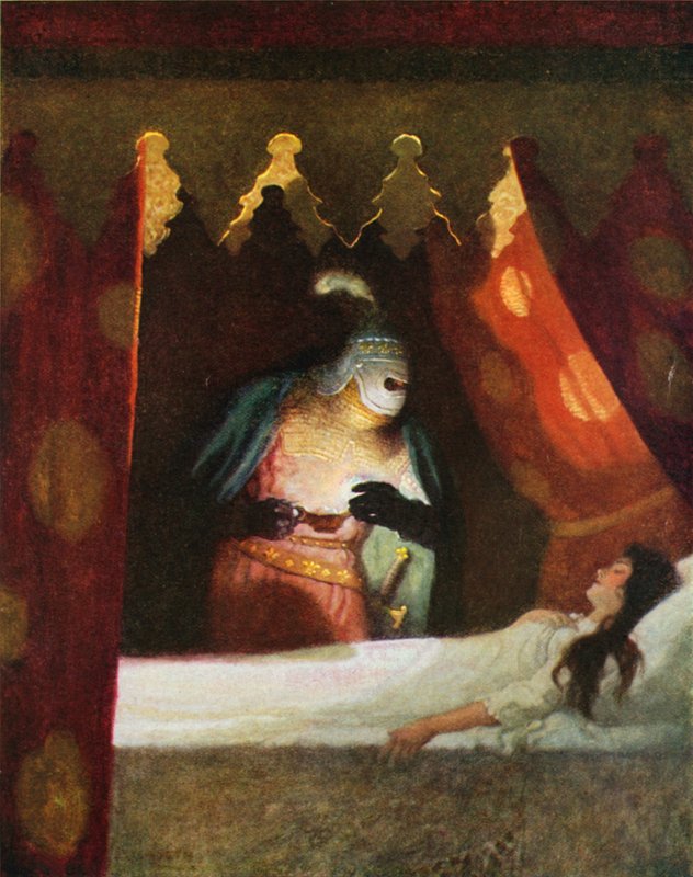 Wallace redder Helen av Newell Convers Wyeth