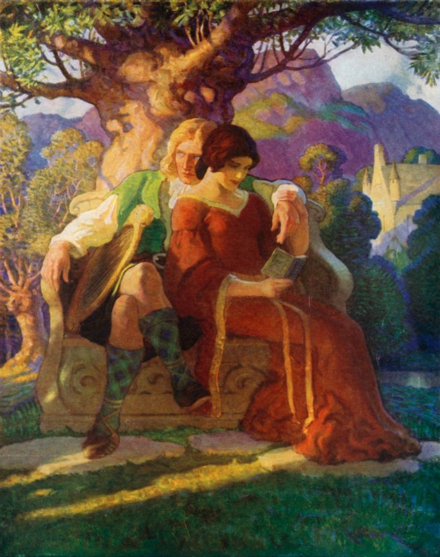 Wallace og Marion av Newell Convers Wyeth