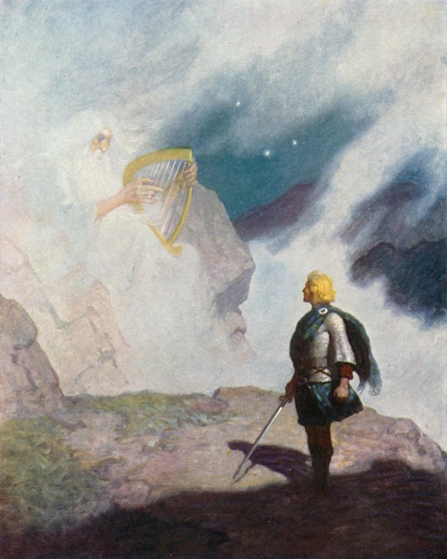 Wallaces visjon av Newell Convers Wyeth