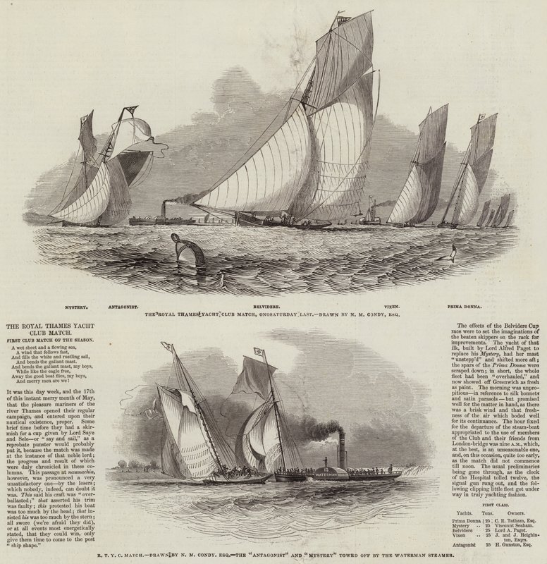 The Royal Thames Yacht Club Match av Nicholas Matthews Condy