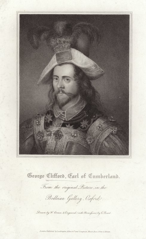 George Clifford jarl av Cumberland av Nicholas Hilliard