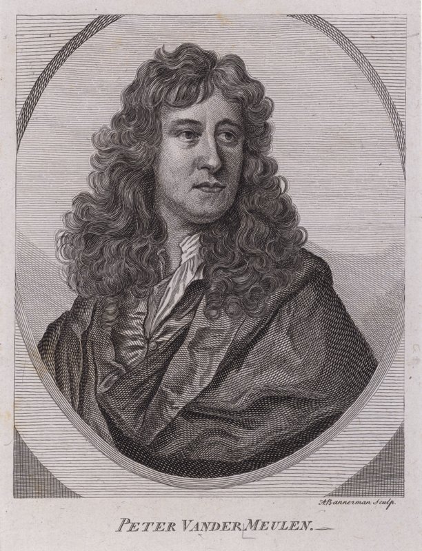 Pieter van der Meulen av Nicholas de (after) Largilliere