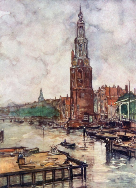 Montelbaanstoren, Amsterdam av Nico Jungman