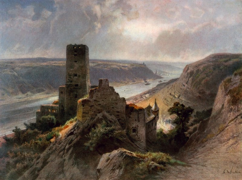 Gutenfels slott av Nicolai Astudin