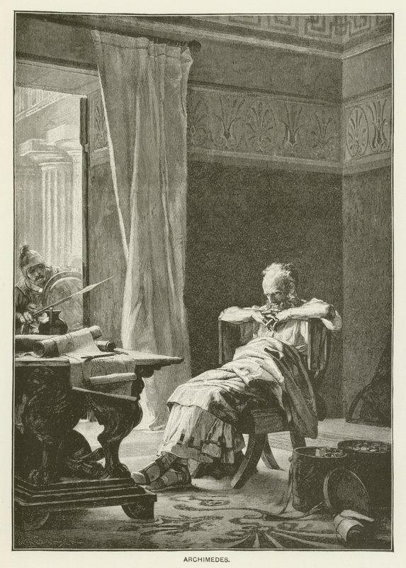 Arkimedes av Nicolo Barabino