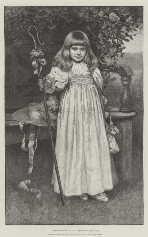 Lille Bo-Peep av Norman Prescott Davies