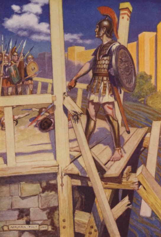 Horace (farge litho) av Norman Ault