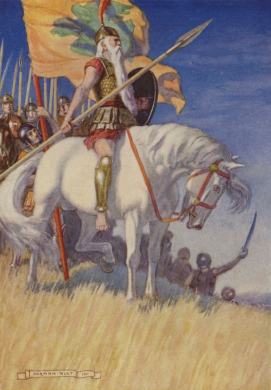 Tarquin (farge litho) av Norman Ault