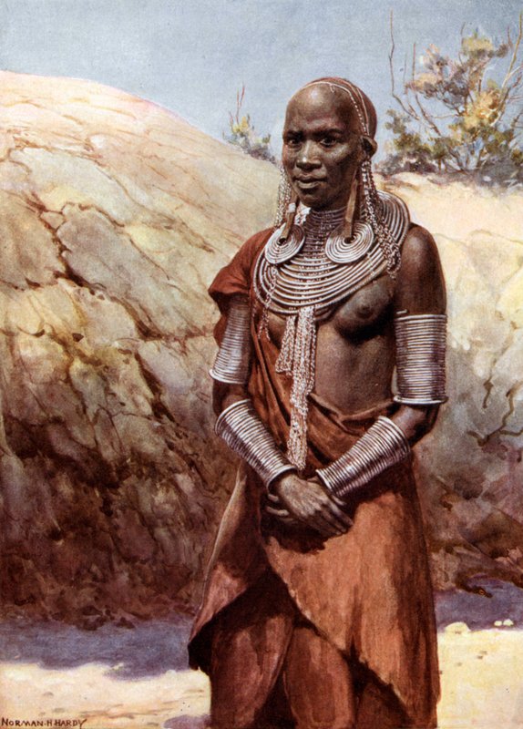 Masai Woman: Britisk Øst-Afrika av Norman Hardy