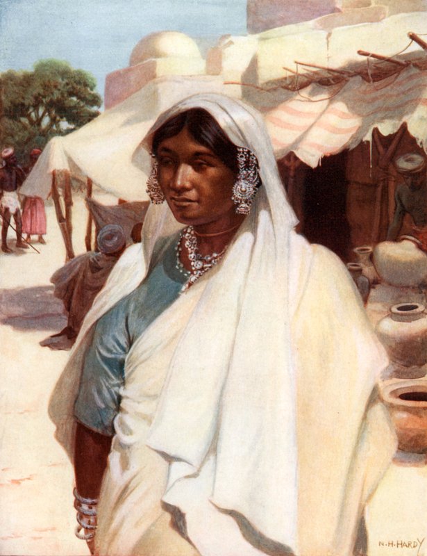 Kvinne fra Øst-India av Norman Hardy