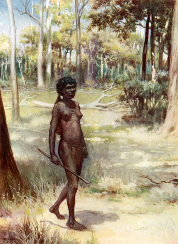 Kvinne fra Queensland: Australia av Norman Hardy