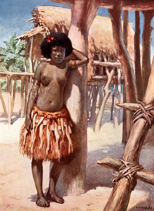 Kvinne i Rigo-distriktet: Britisk Ny-Guinea av Norman Hardy