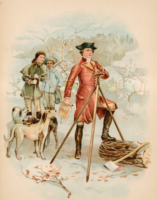 Young Washington, landmåler av North American