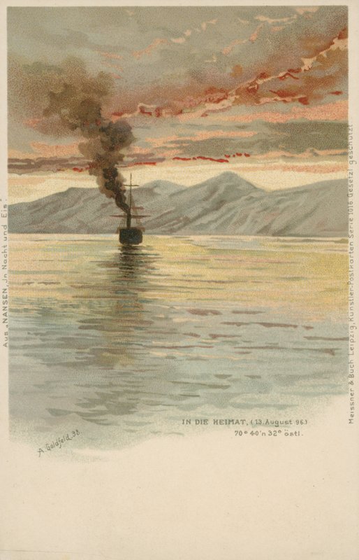 Nansen"s Fram expedition, August 1896 av Norwegian School