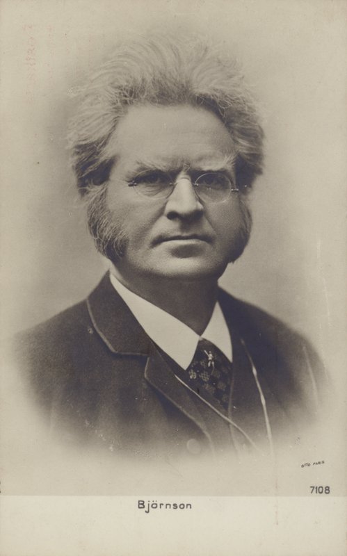 Bjornstjerne Bjornson (1832-1910), norsk nobelprisvinnende forfatter av Norwegian Photographer