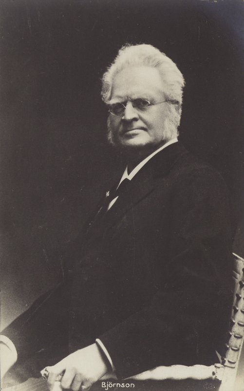 Bjørnstjerne Bjørnson, norsk komponist (1832-1910) av Norwegian Photographer
