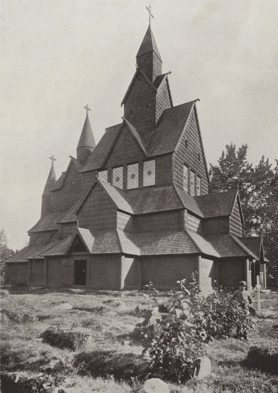 Hitterdal tømmerkirke av Norwegian Photographer