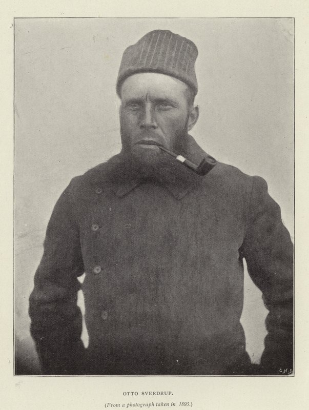 Otto Sverdrup (s/hvitt bilde) av Norwegian Photographer