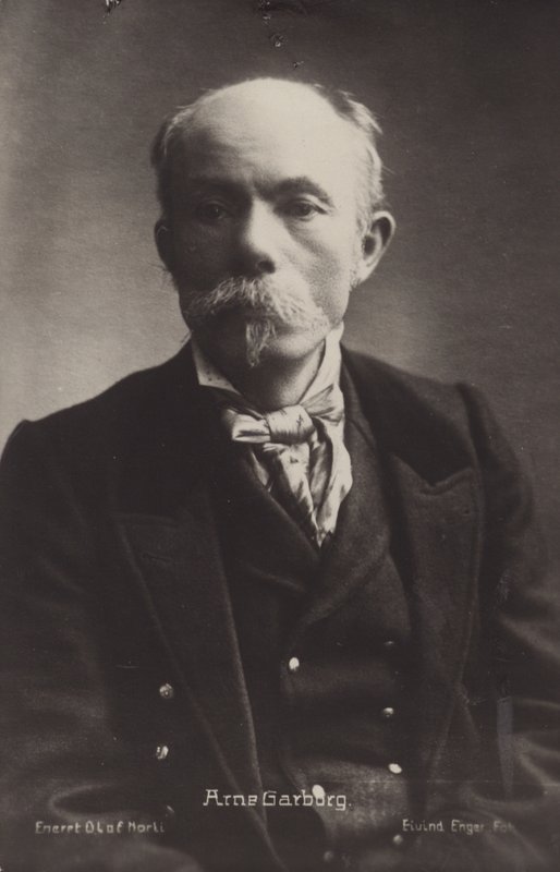 Portrait of Arne Garborg av Norwegian Photographer