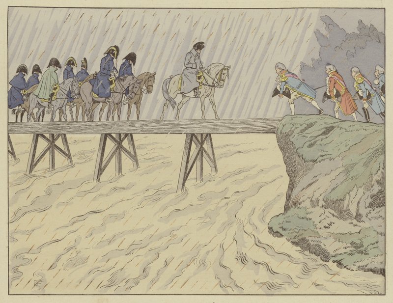 Charles Frederick, kurfyrst av Baden, hyller Napoleon av Onfray de Breville Job