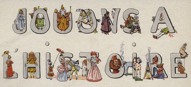 Jouons a LHistoire med illustrerte bokstaver av Onfray de Breville Job
