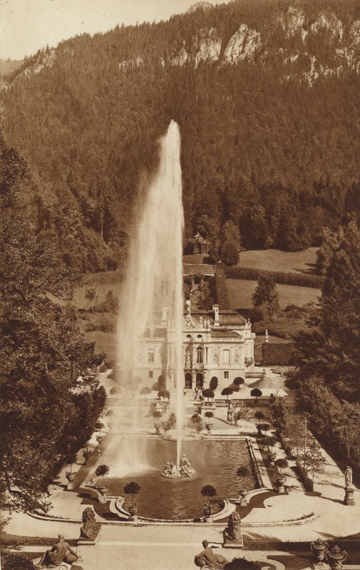 Bavarian Kings-Castle Linderhof, nær Oberammergau av Otto Ballerstedt