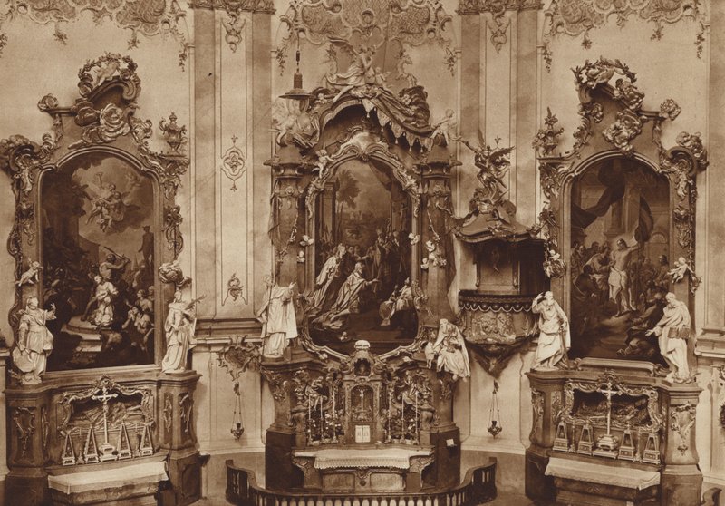 Kloster-kirken i Ettal, Sidealtere av Otto Ballerstedt
