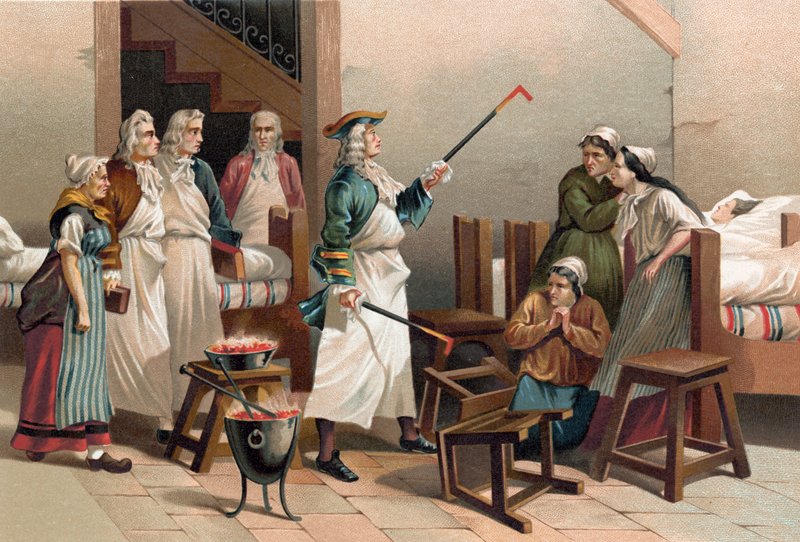 Boerhaave og de historiske kvinnene på sykehuset i Leyden av P. Ros