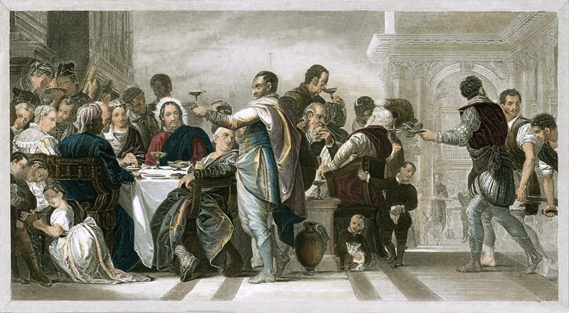 Ekteskap i Cana av Paolo Veronese