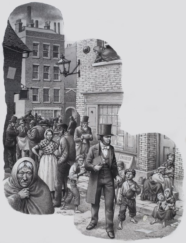 William Booth (1829–1912) og Frelsesarmeen av Pat (1907-95) Nicolle