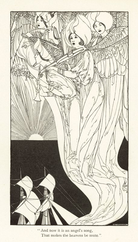 Rime of the Ancient Mariner (gravering) av Patten Wilson