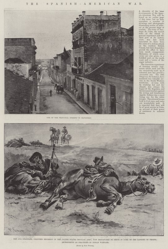 Den spansk-amerikanske krigen av Paul Frenzeny