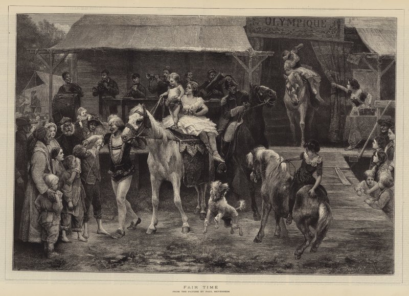 Fair Time av Paul Friedrich Meyerheim