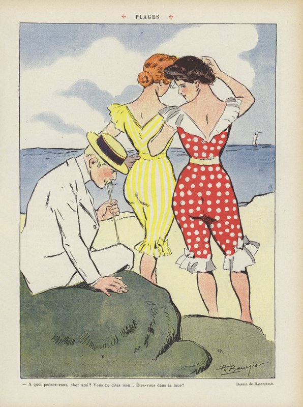 Illustrasjon for Le Rire av Paul Balluriau