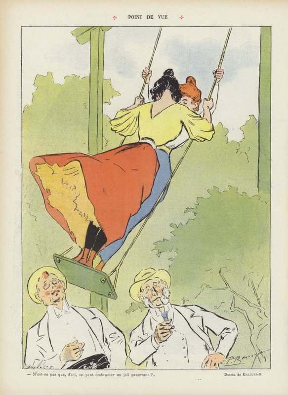 Illustrasjon for Le Rire av Paul Balluriau