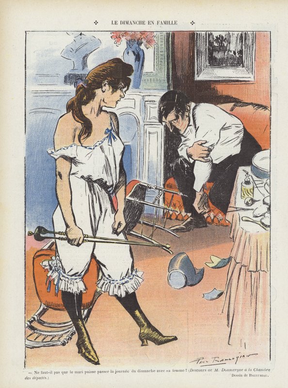 Illustrasjon for Le Rire av Paul Balluriau