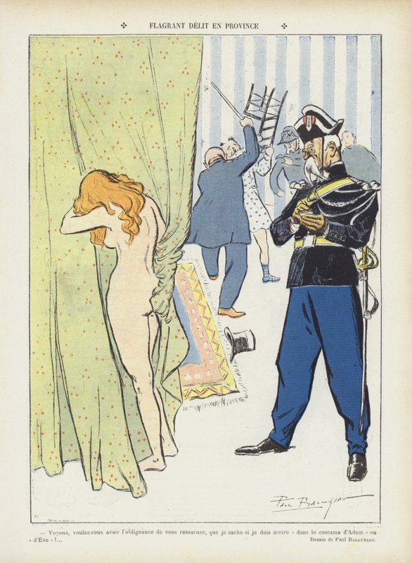 Illustrasjon for Le Rire av Paul Balluriau