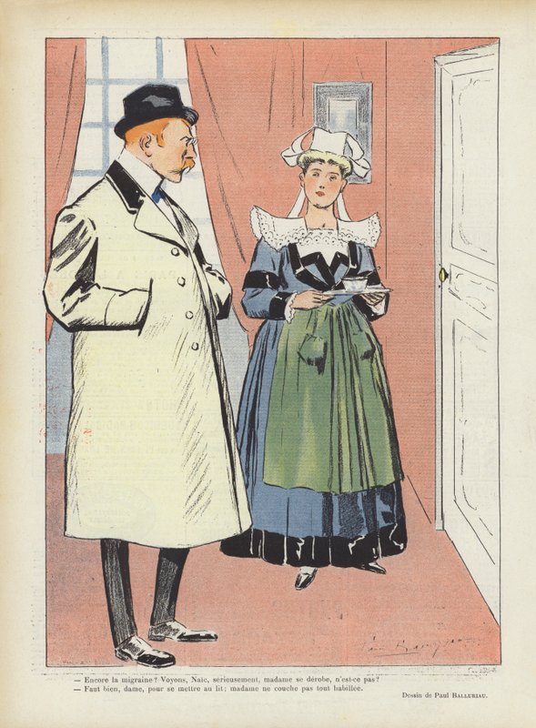 Illustrasjon for Le Rire av Paul Balluriau