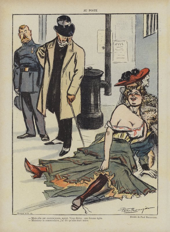 Illustrasjon for Le Rire av Paul Balluriau