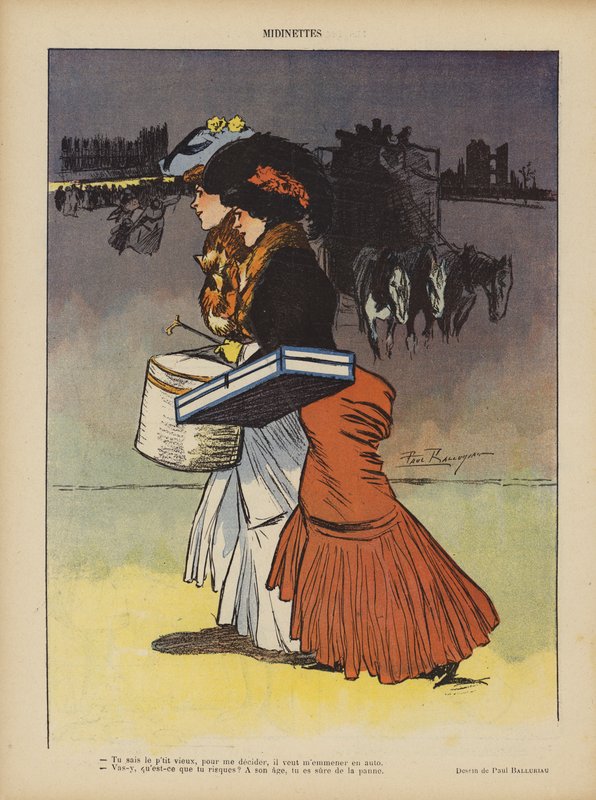 Illustrasjon for Le Rire av Paul Balluriau