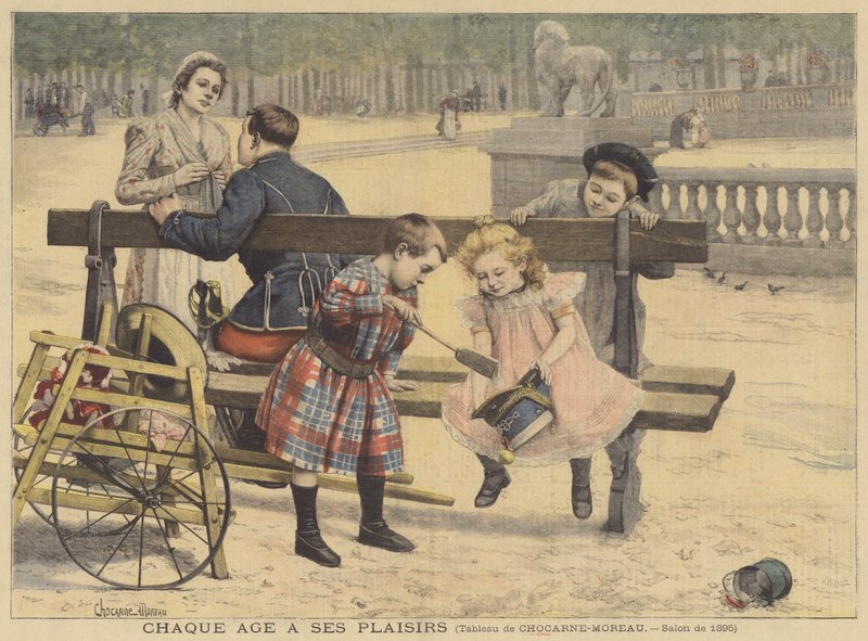 Chaque age a ses plaisirs (hver alder har sine gleder) av Paul Charles Chocarne Moreau