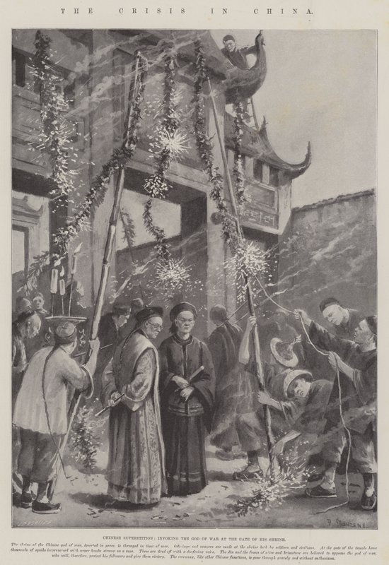 Krisen i Kina av Paul Frenzeny