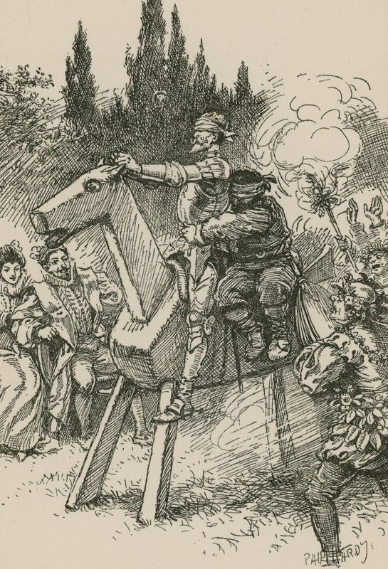 Don Quijote... begynte å snu pinnen av Paul Hardy