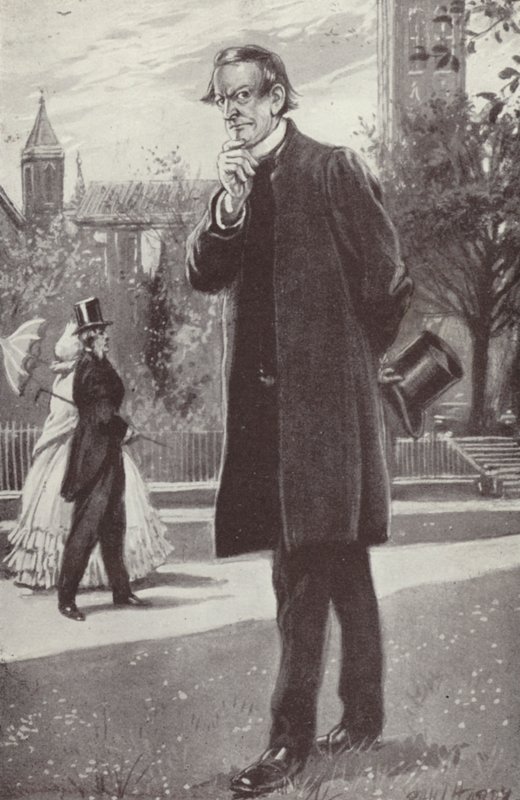 Illustrasjon for Barchester Towers av Anthony Trollope av Paul Hardy