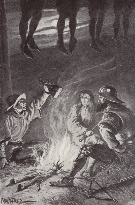 Illustrasjon for The Cloister and The Hearth av Charles Reade av Paul Hardy