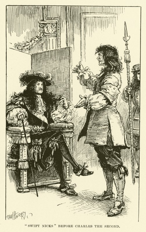 "Swift Nicks" før Charles den andre (gravering) av Paul Hardy