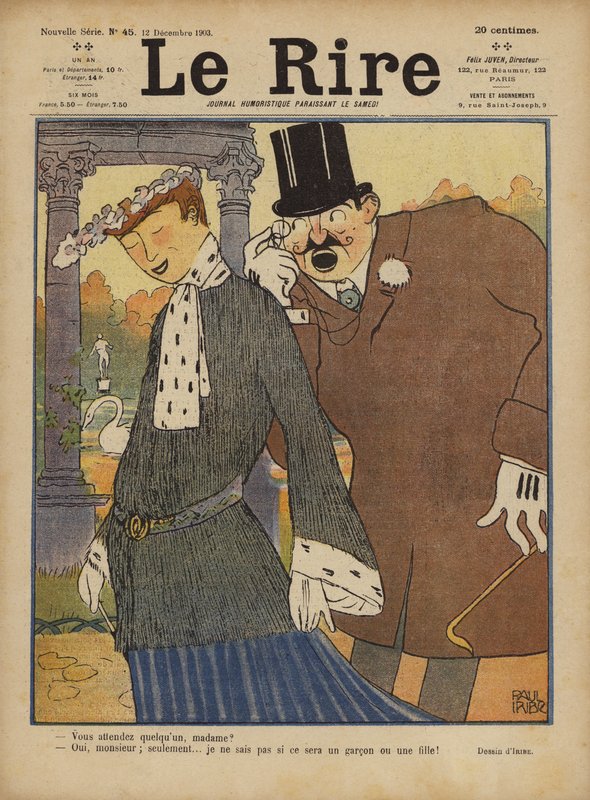 Illustrasjon for Le Rire av Paul Iribe